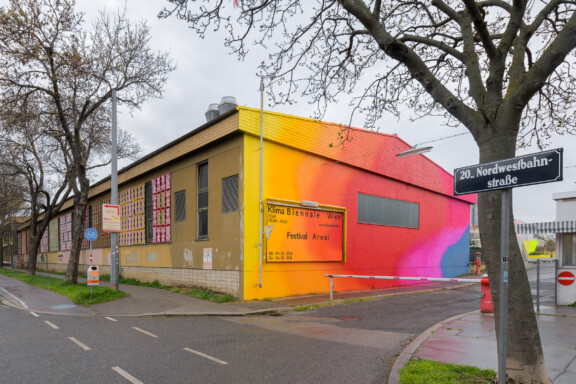 Klima Biennale Wien 2024 Festivalareal Nordwestbahnhof