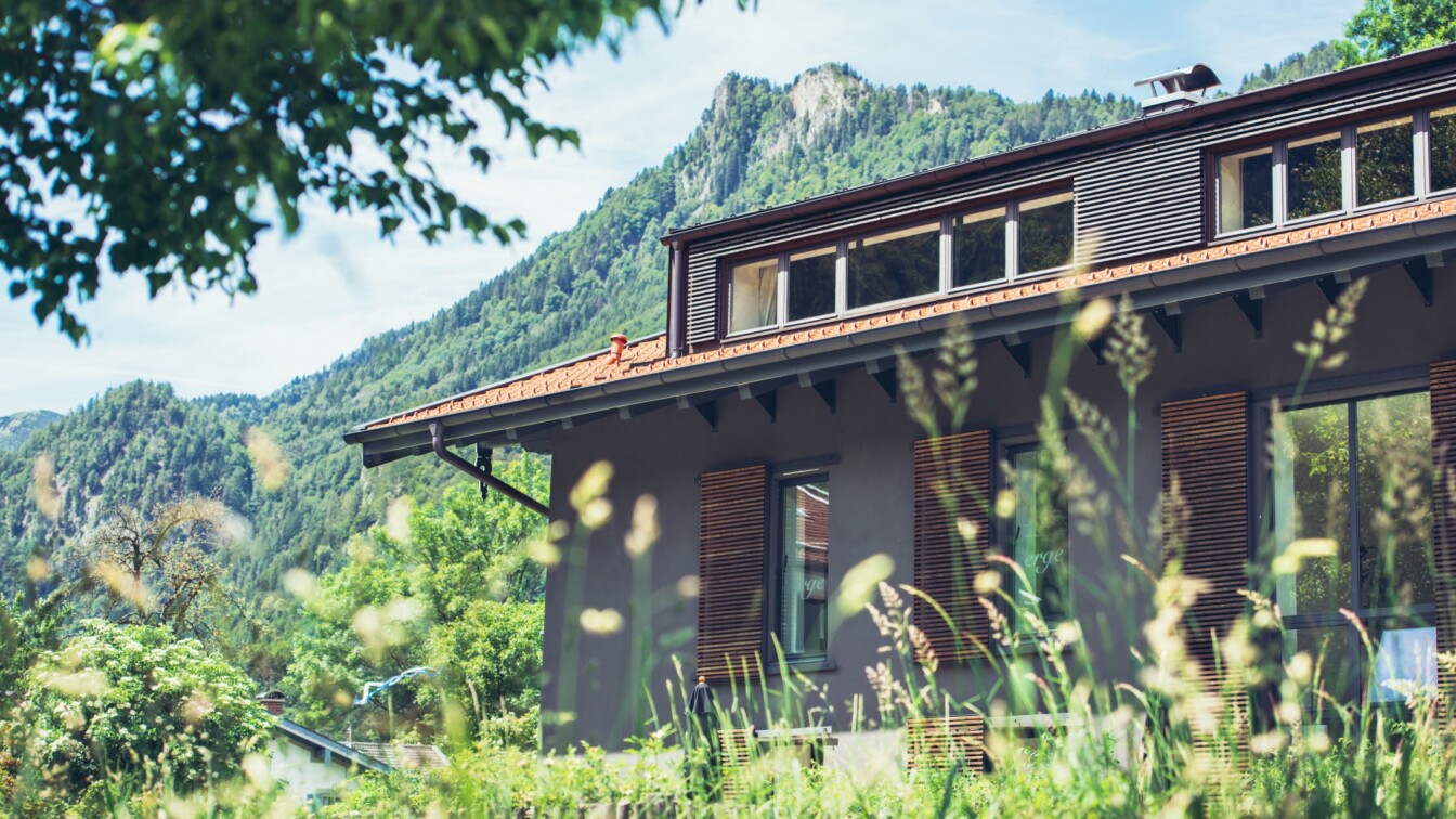 Die Unterkunft "berge" im Chiemgau in Bayern