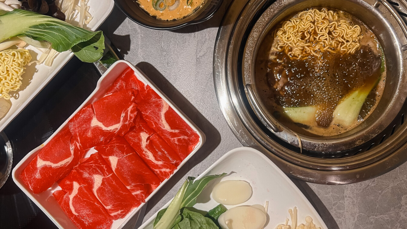Zutaten für einen HOt Pot bei HEY!HOTPOT in Wien