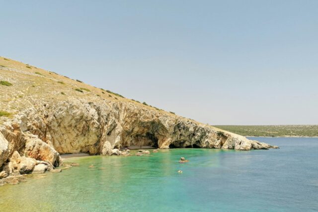 Kroatien, Cres, Küste