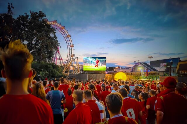 Public Viewing Euro 2024 Wien Fanzone Prater