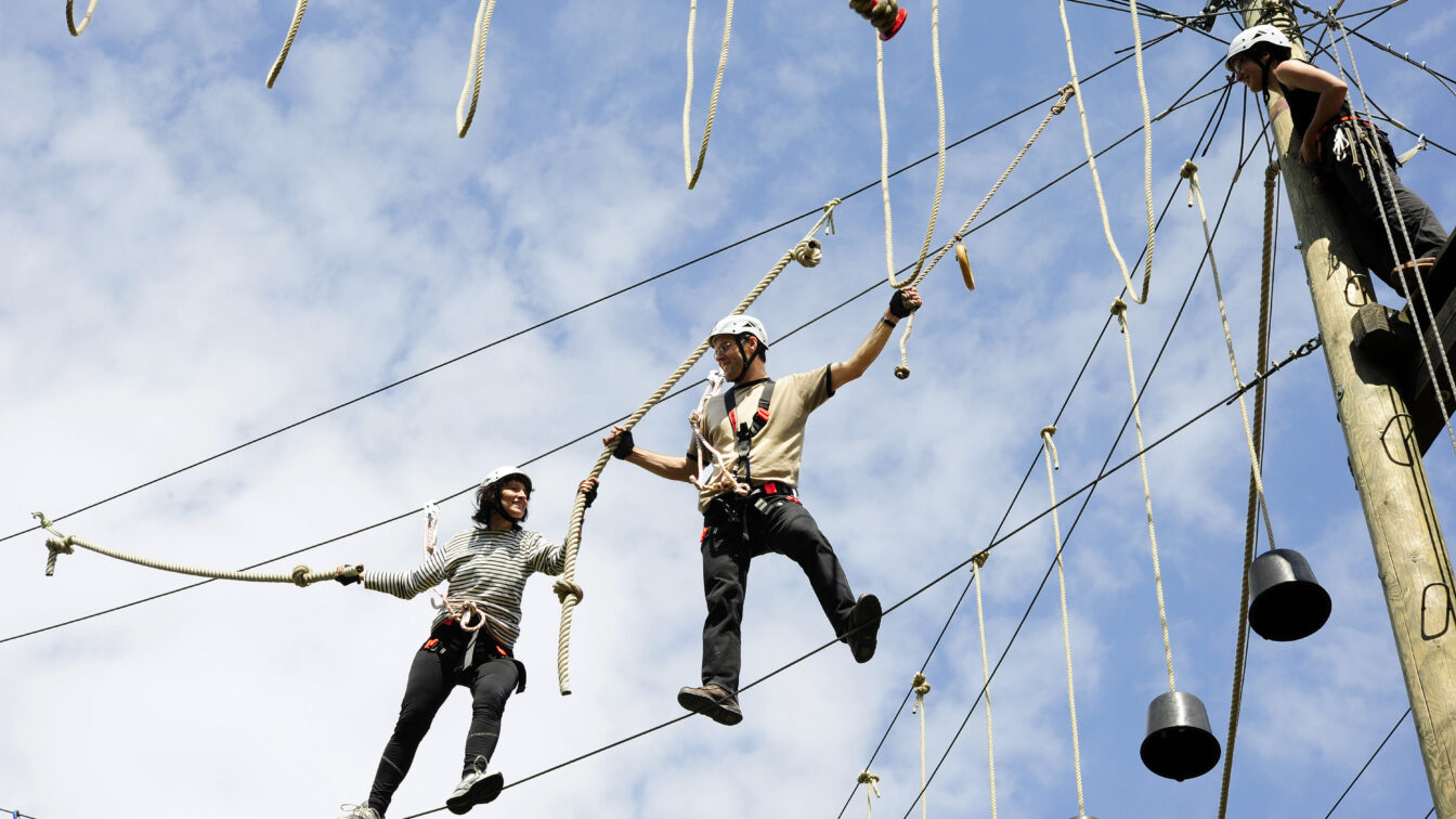 Kletter und Erlebnispark Riegersburg, Oststeiermark, Hochseilgarten, Freizeitsport,