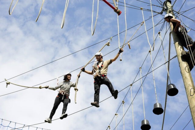 Kletter und Erlebnispark Riegersburg, Oststeiermark, Hochseilgarten, Freizeitsport,