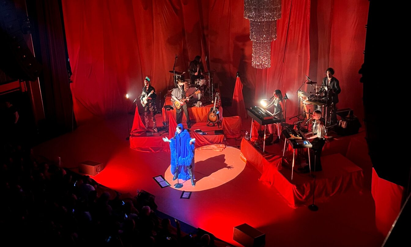 Sylvie Kreusch im Ancienne Belgique in Brüssel