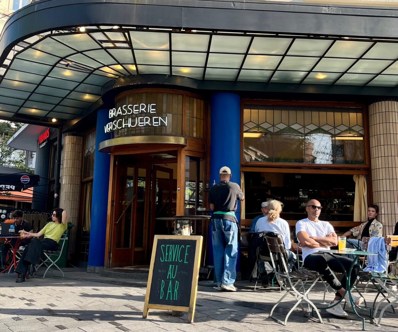 Die Brasserie Verschuren in einem der coolsten Stadtvierteln von Brüssel