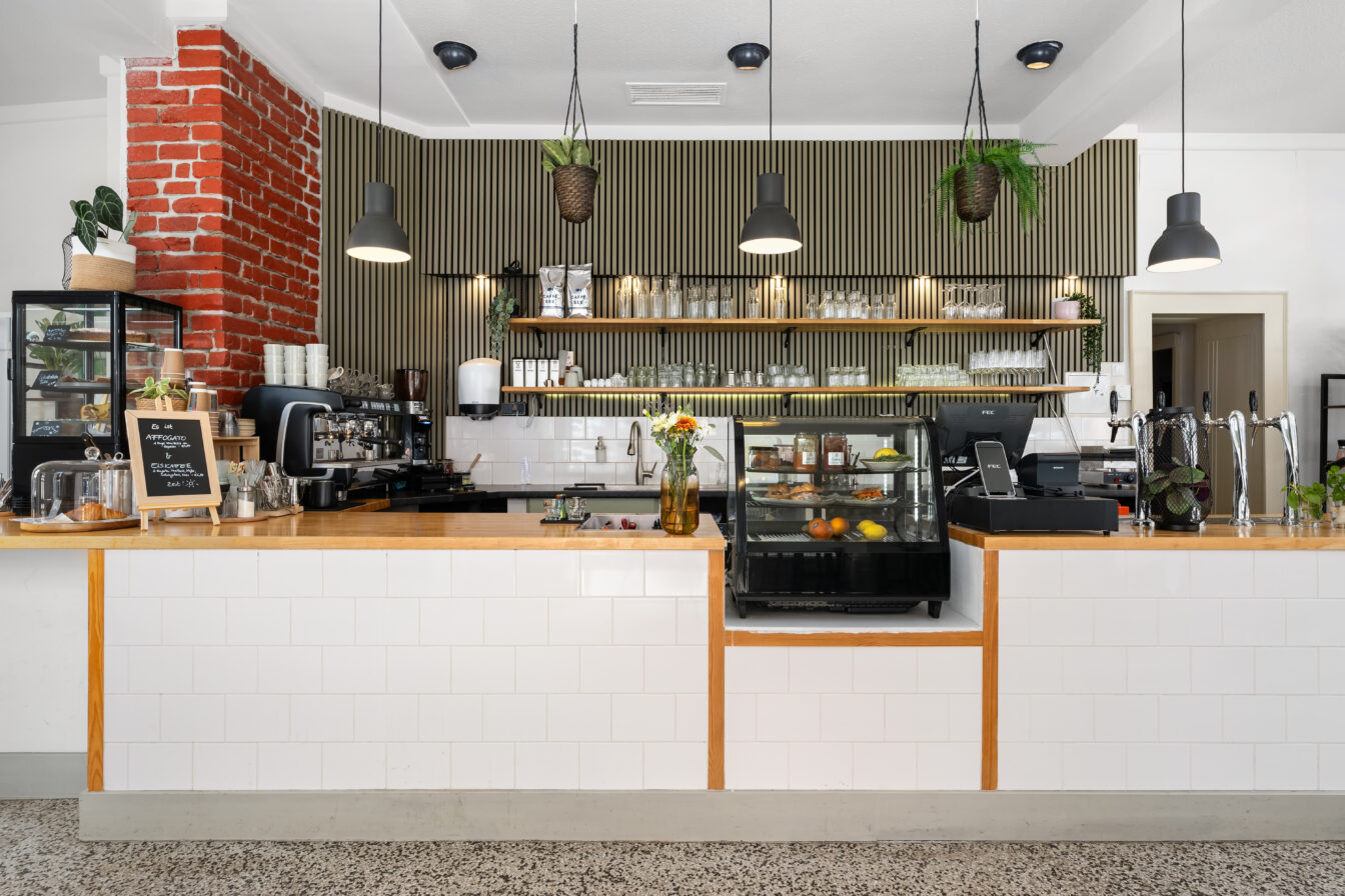 die Kaffee-Bar im Wiener Kaffeeamt