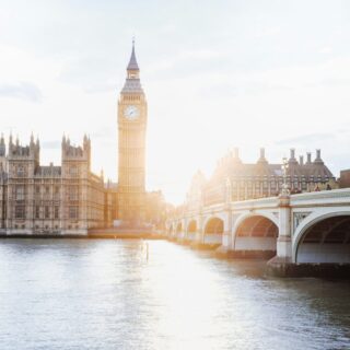 Blick auf den Big Ben in London