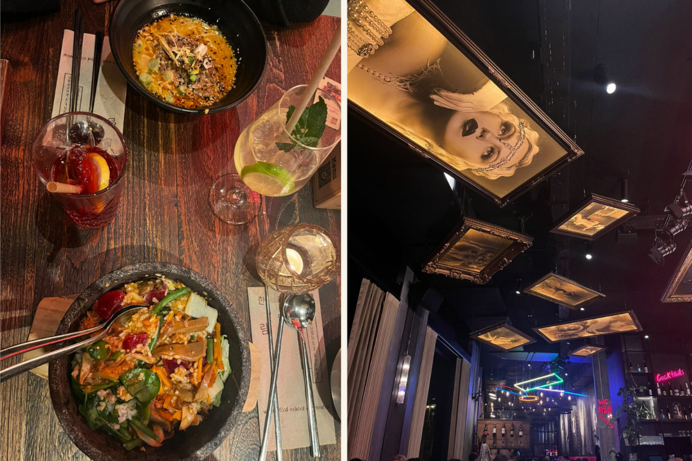 Ansicht von koreanischem Essen von Miss Miu in Zürich