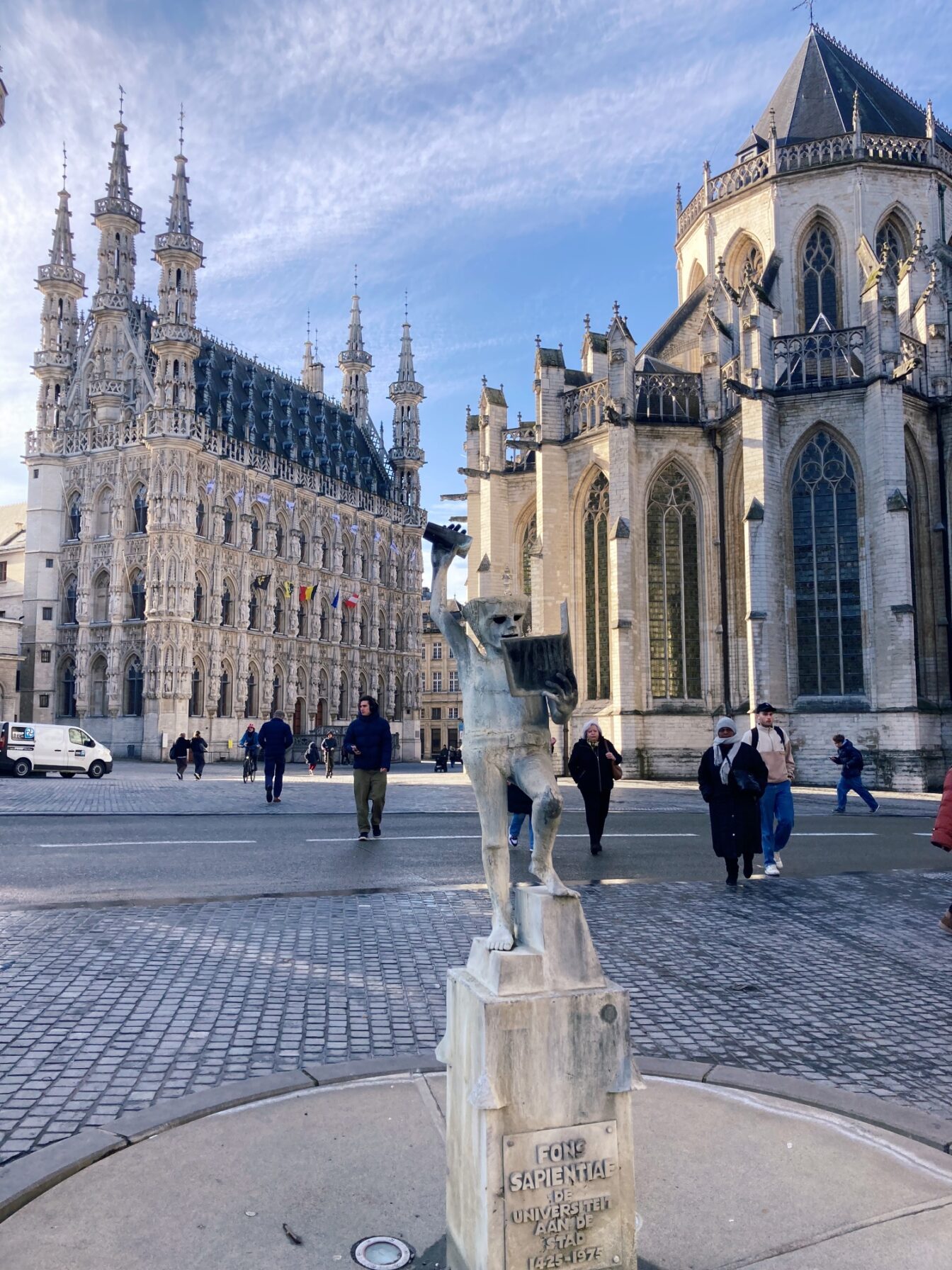 Der belgische Ort Löwen