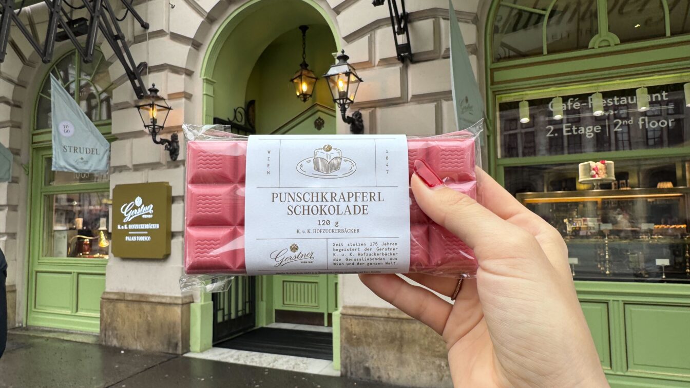 Punschkrapferl Schokolade Gerstner