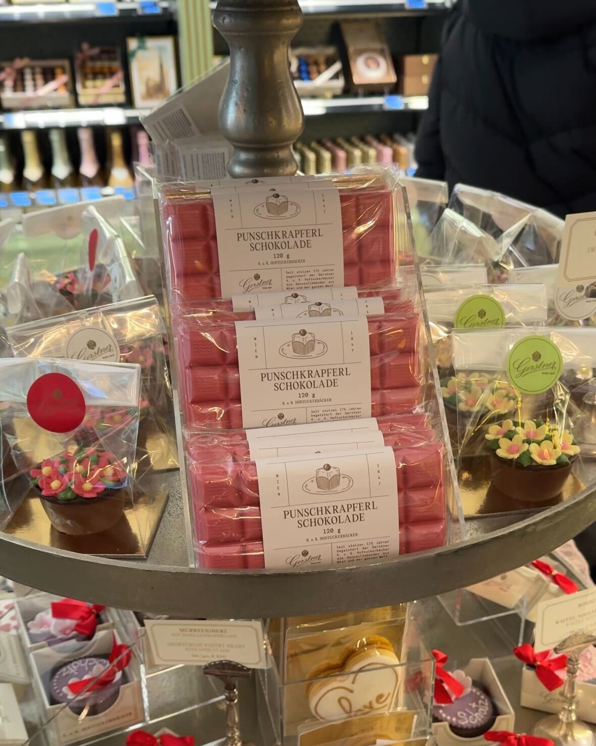 Punschkrapferl Schokolade Gerstner