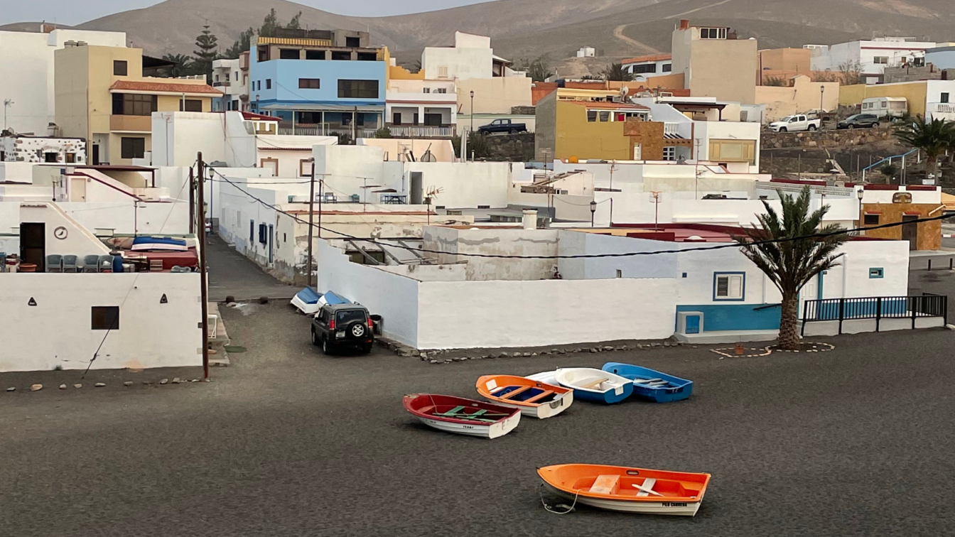 Blick auf die Bucht von Ajuy auf Fuerteventura (Kanarische Inseln)