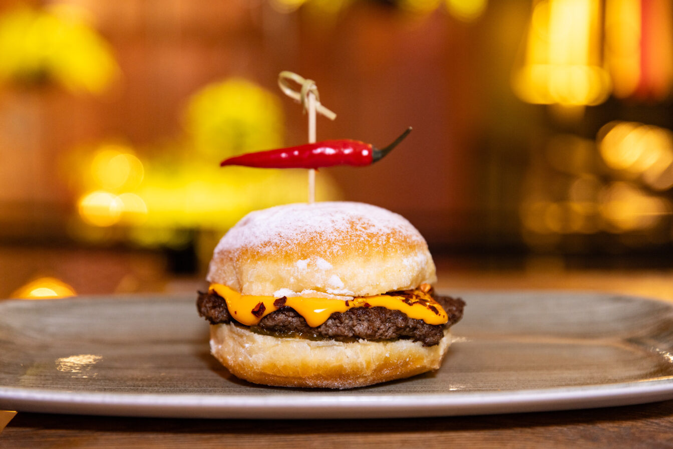 der Krapfenburger 2026 vom Restaurant Le Burger in Wien