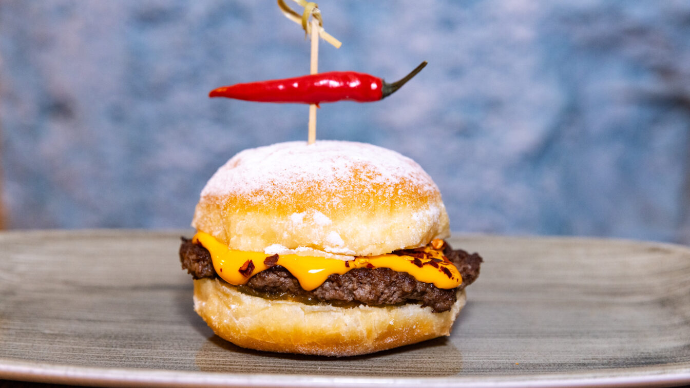 der Krapfenburger 2026 vom Restaurant Le Burger in Wien