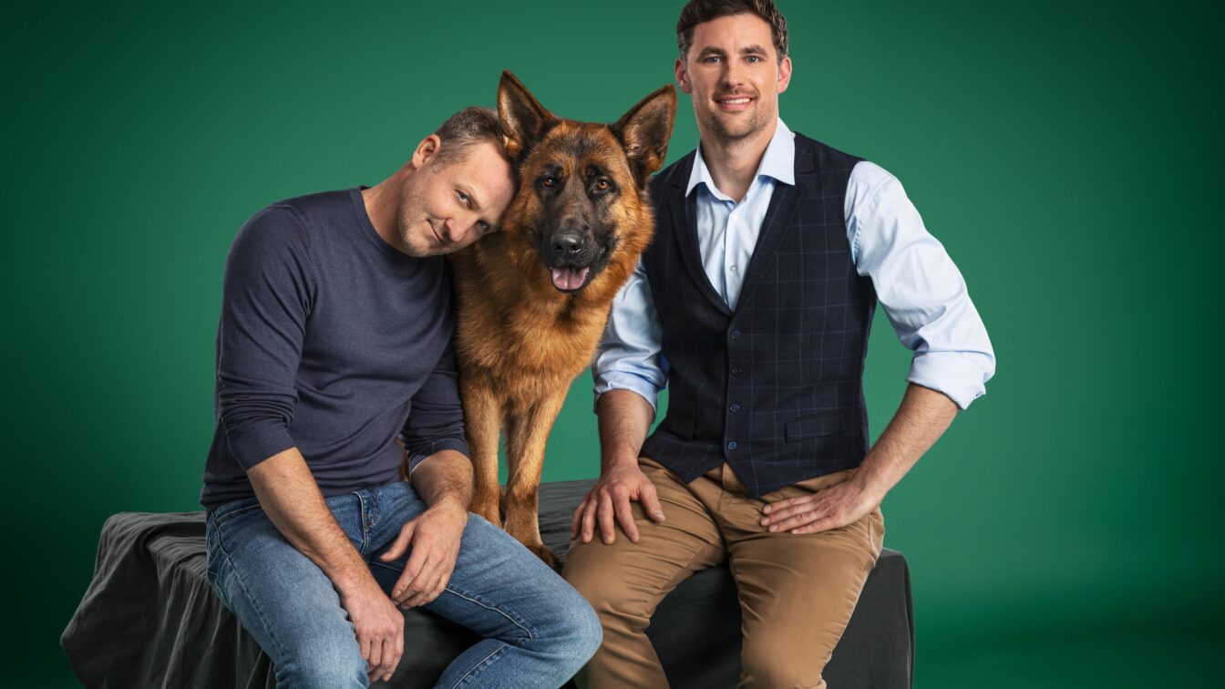 Kommissar Rex und seine beiden Begleiter