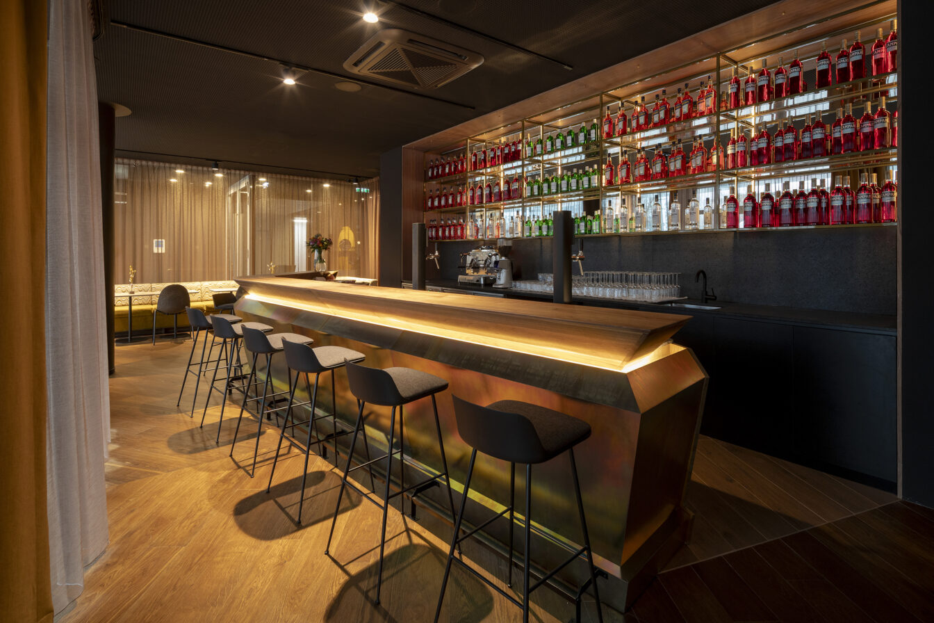 die neue Bar im Mooons Hotel in Wien