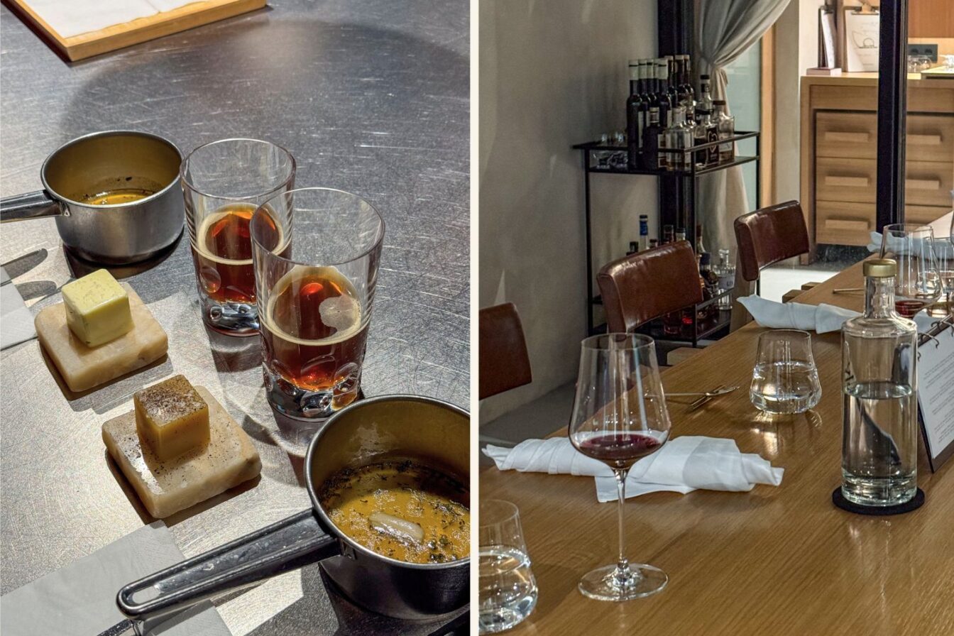 Ein Einblick ins Restaurant Onyx Mühely in Budapest