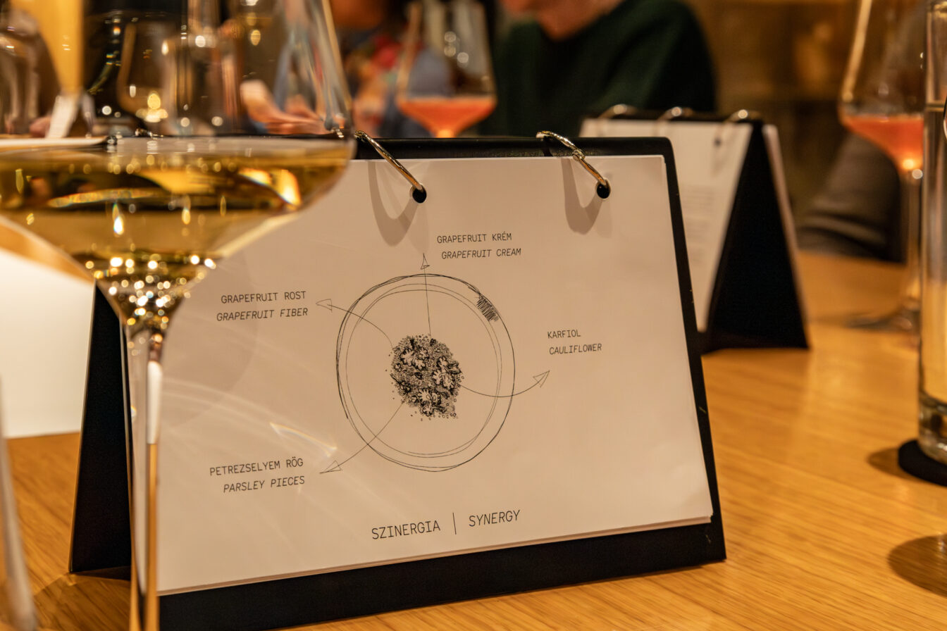 Ein Einblick ins Restaurant Onyx Mühely in Budapest