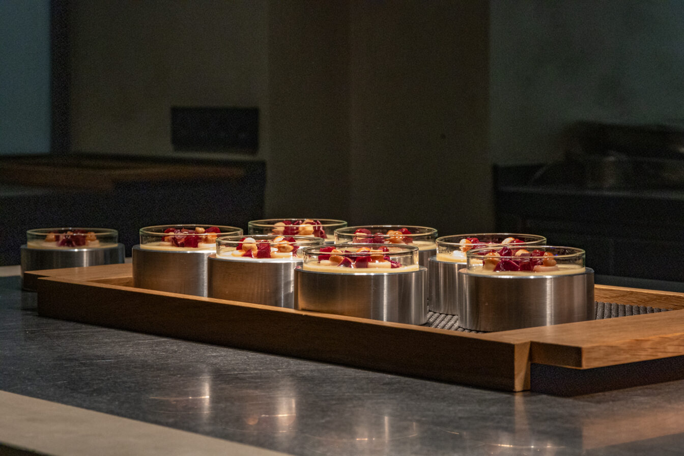 Ein Einblick ins Restaurant Onyx Mühely in Budapest