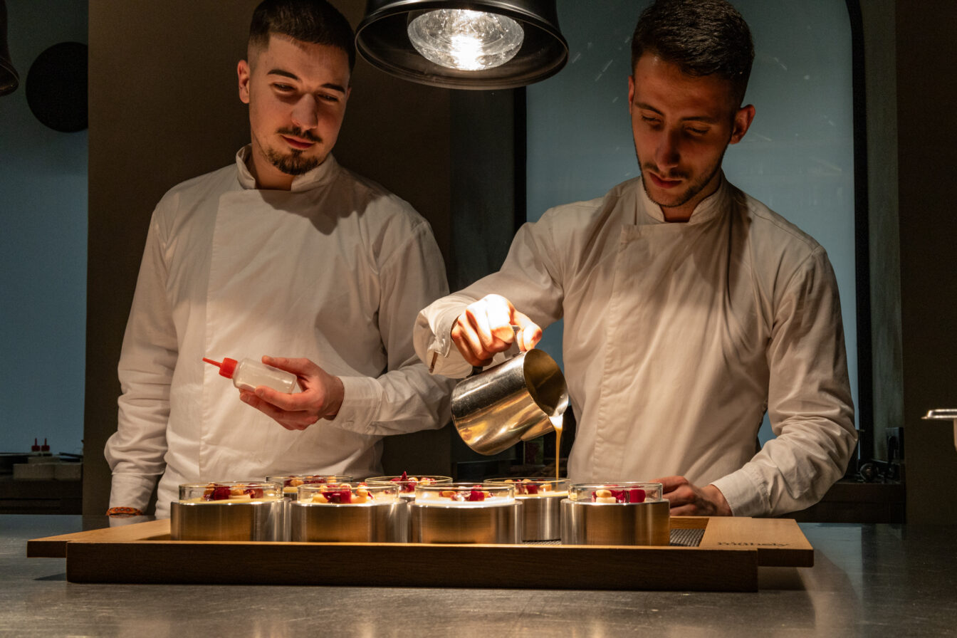 Ein Einblick ins Restaurant Onyx Mühely in Budapest