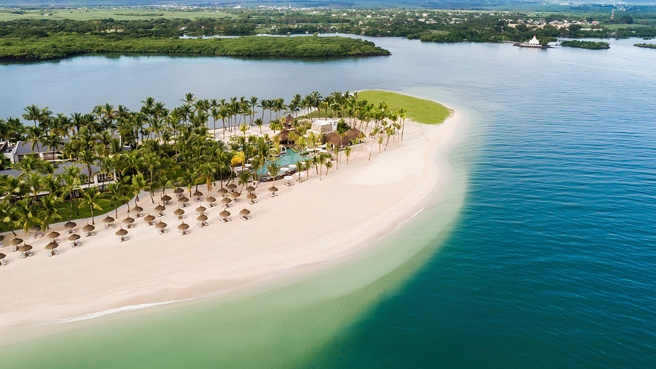 Ausblick auf das Le Saint Géran Resort