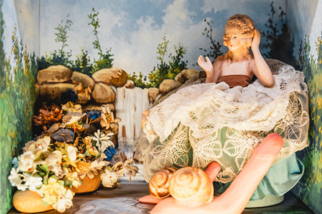 Ein Ausstellungsstück des Sex Machine Museums in Prag.