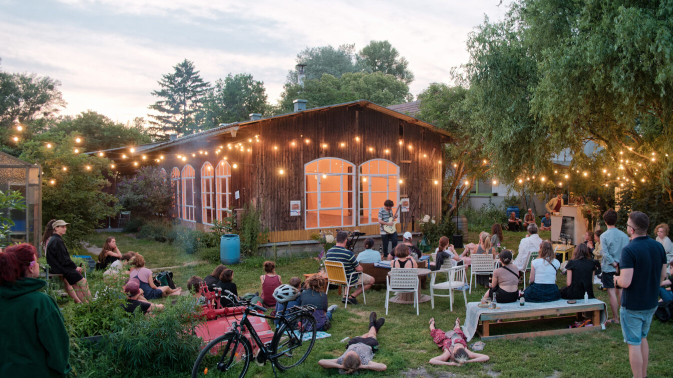 Outdoor-Veranstaltung beim Salettl im 22. Bezirk in Wien