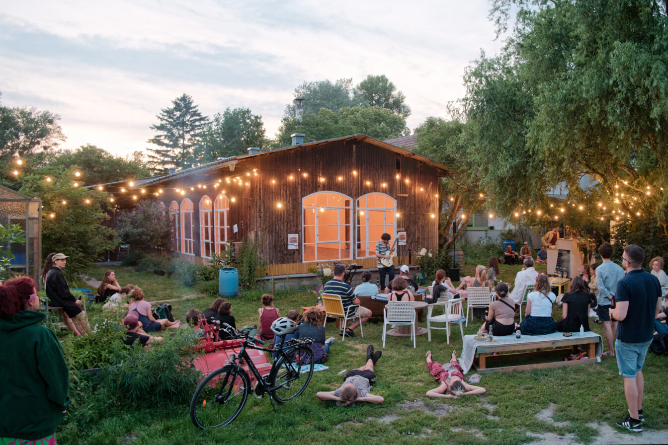Outdoor-Veranstaltung beim Salettl im 22. Bezirk in Wien