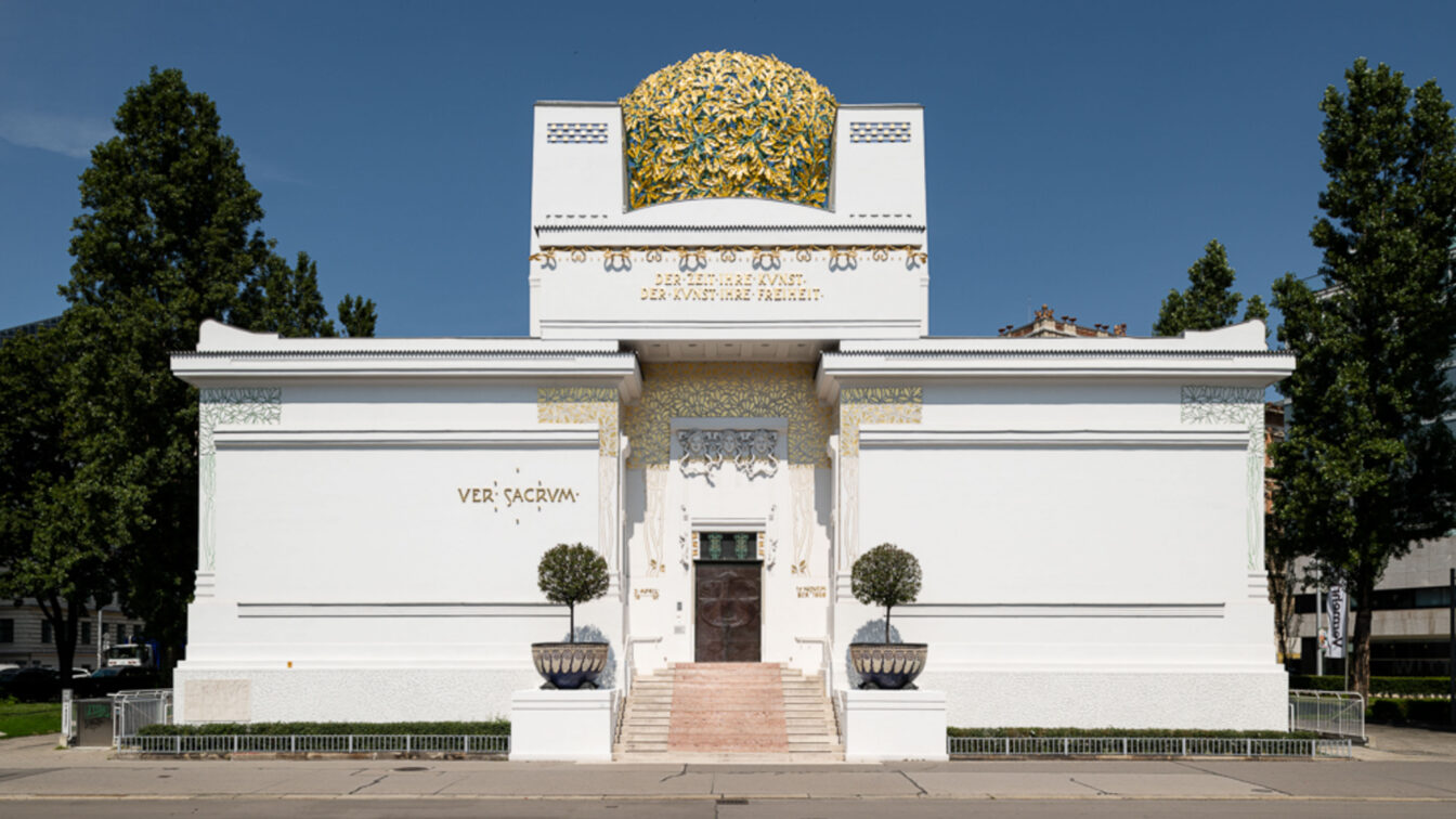 Die Secession in Wien von vorne.