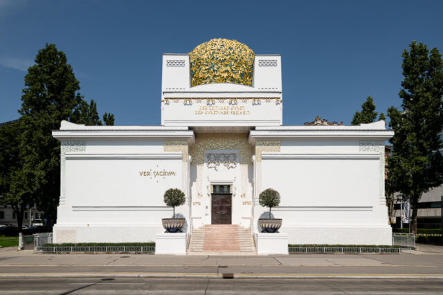 Die Secession in Wien von vorne.