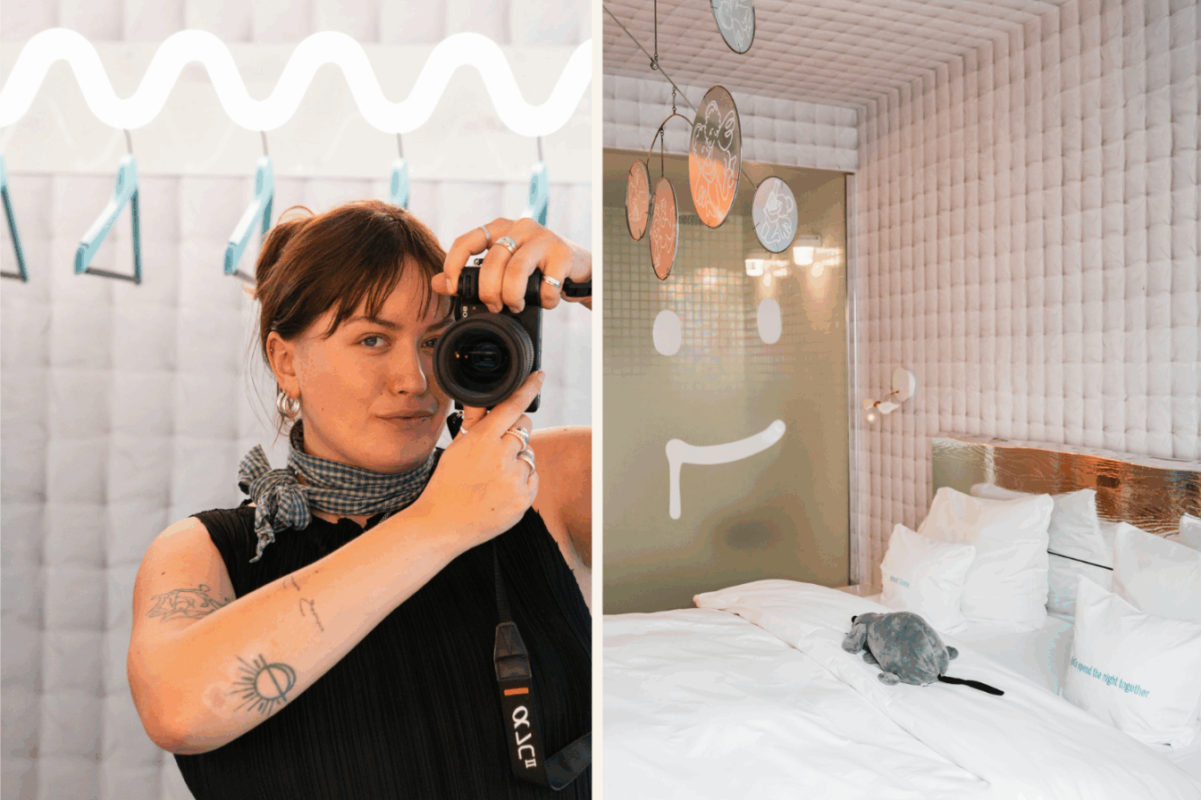 Das Paradiso Zimmer im 25hours Hotel Florence Piazza San Paolino.