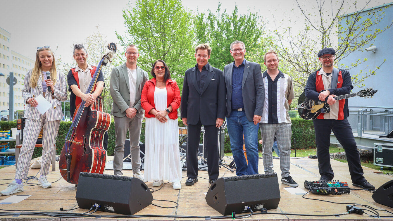 "Häuser zum Leben"-Konzert im Haus Leopoldau.