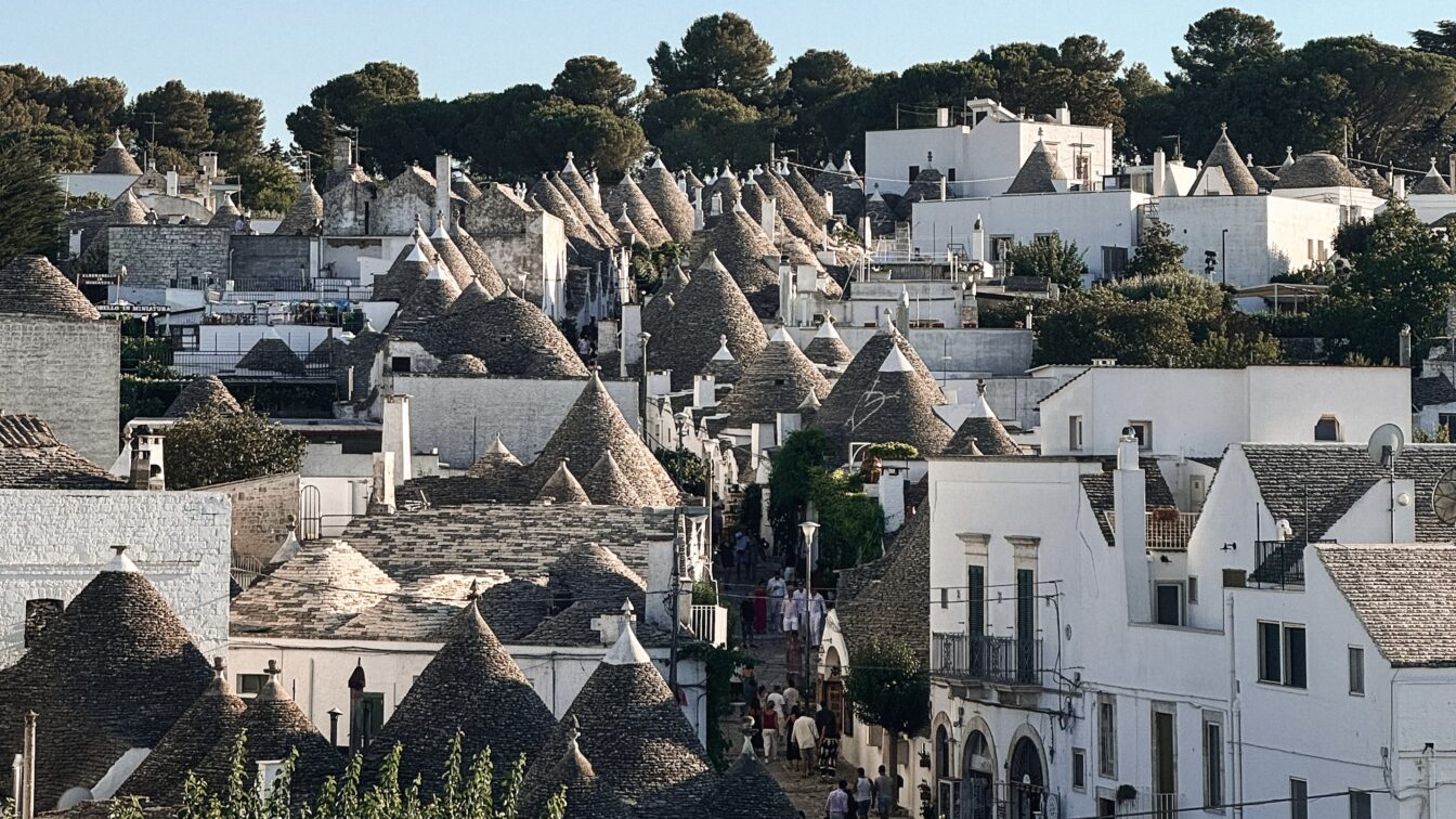 Die bekannten Trulli in Alberobello.