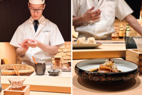 Sushi nach dem Omakase Prinzip bei Edomae Matsuki in Bratislava