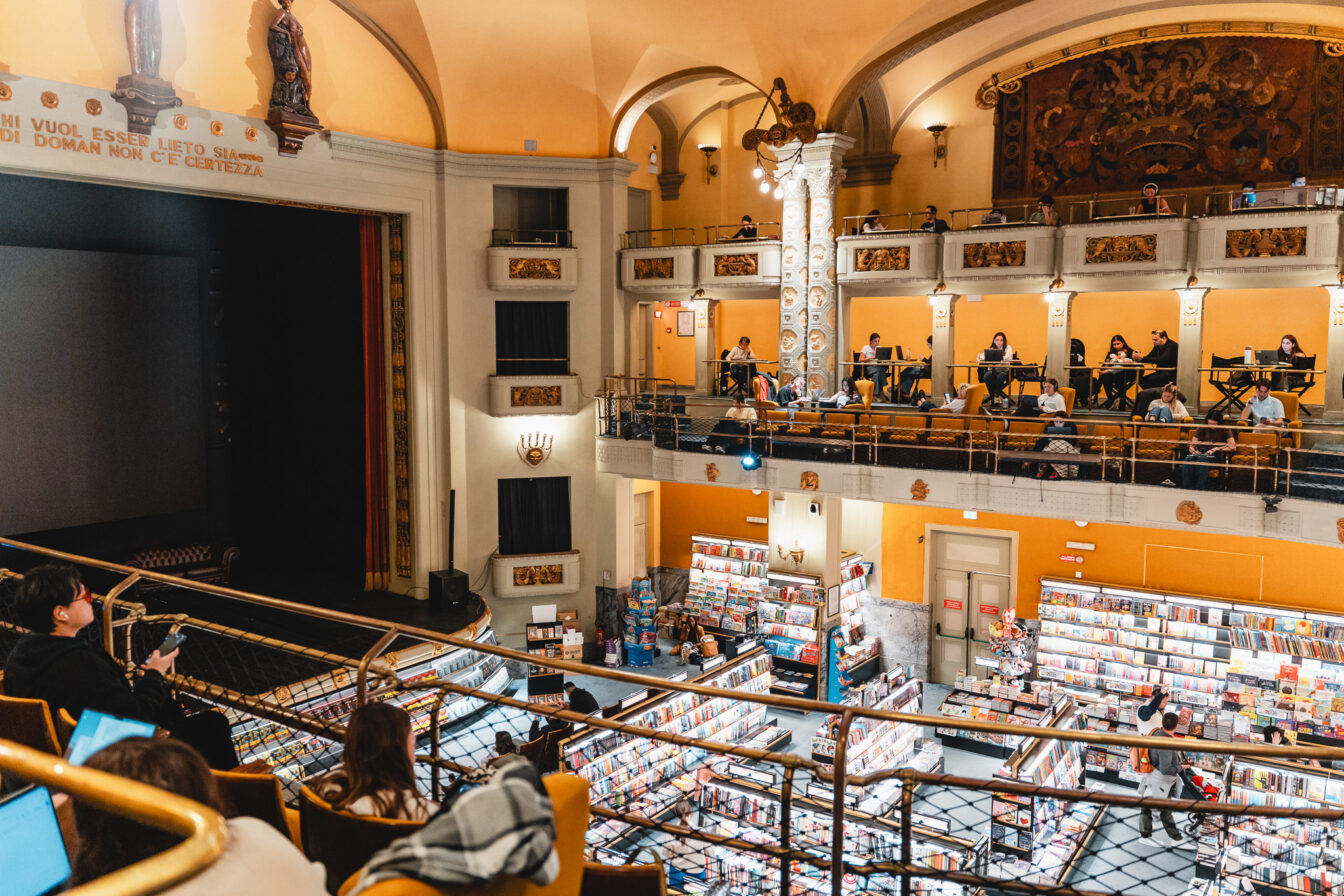 Das Giunti Odeon in Florenz.