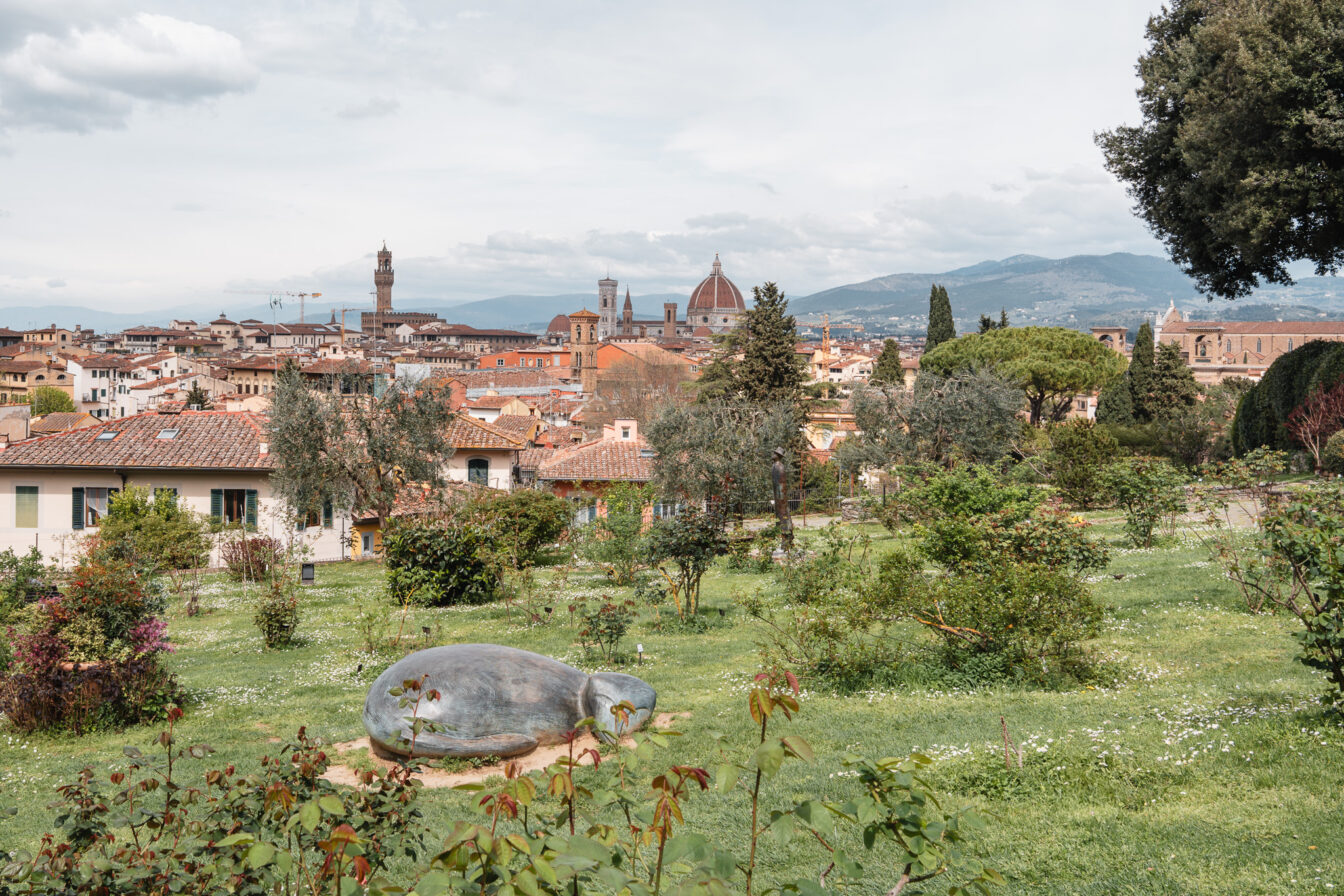 Im Giardino delle Rose verstecken sich auch Skulpturen.