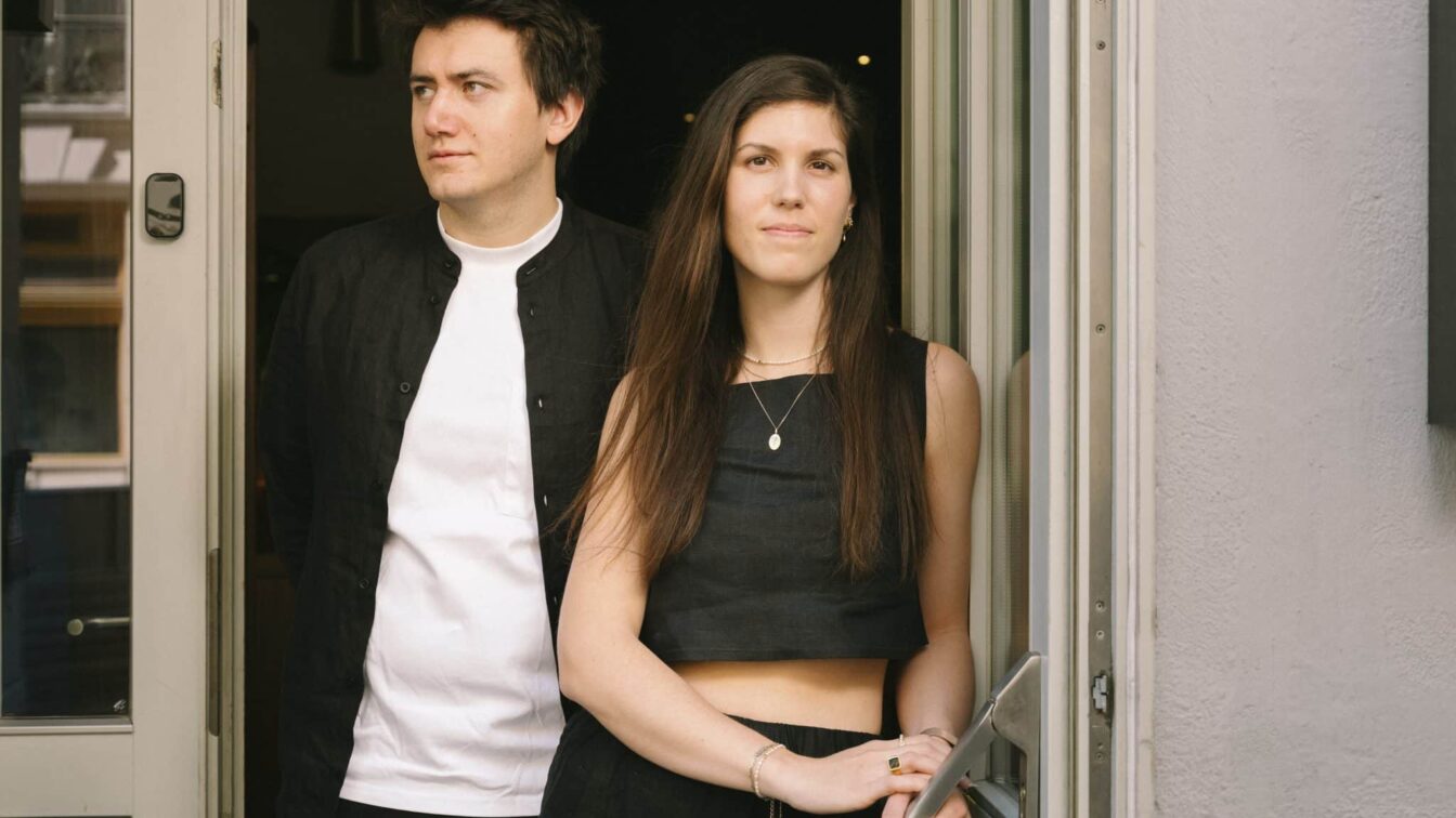 Larissa Andres und Jonathan Wittenbrink vom Wiener Restaurant JOLA