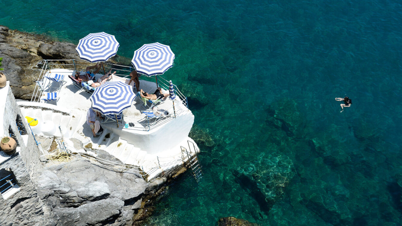 Villa San Michele am Meer von Italien.