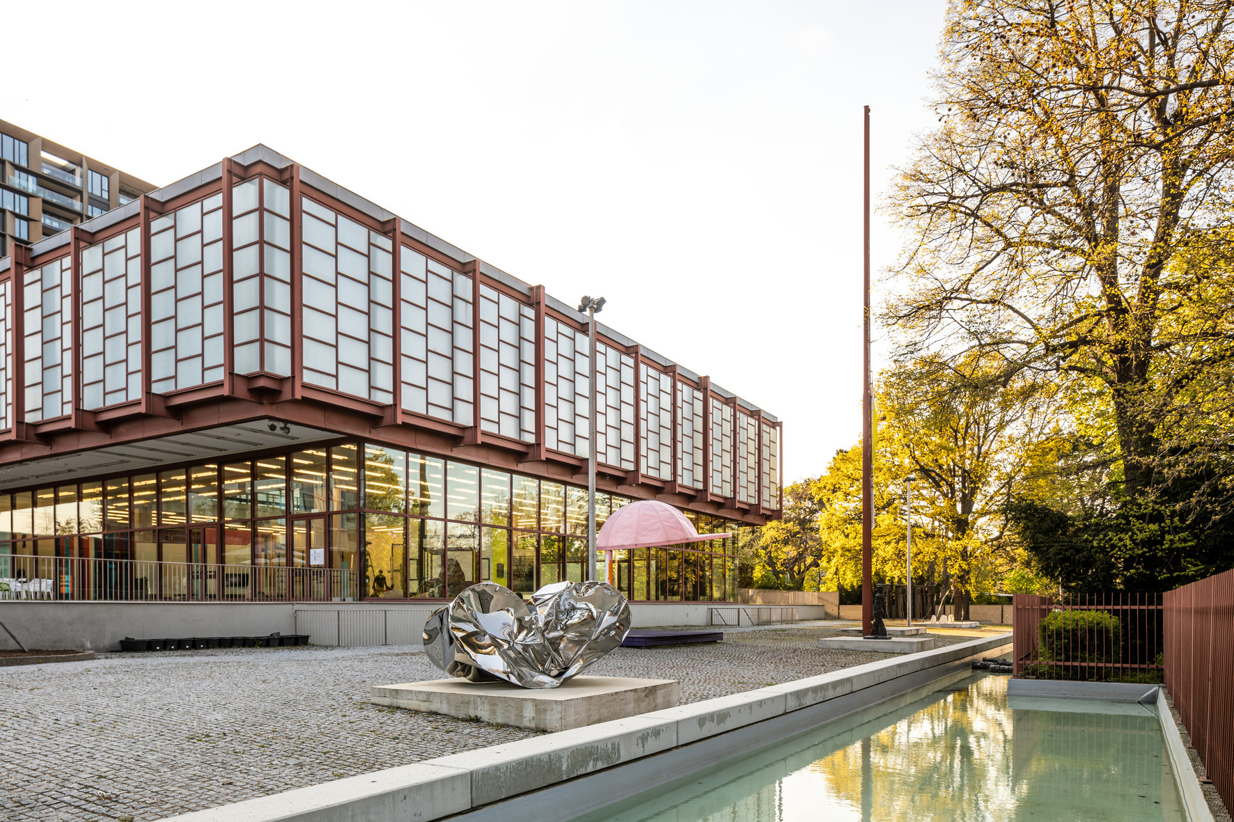 Der Skulpturengarten vor dem Belvedere 21