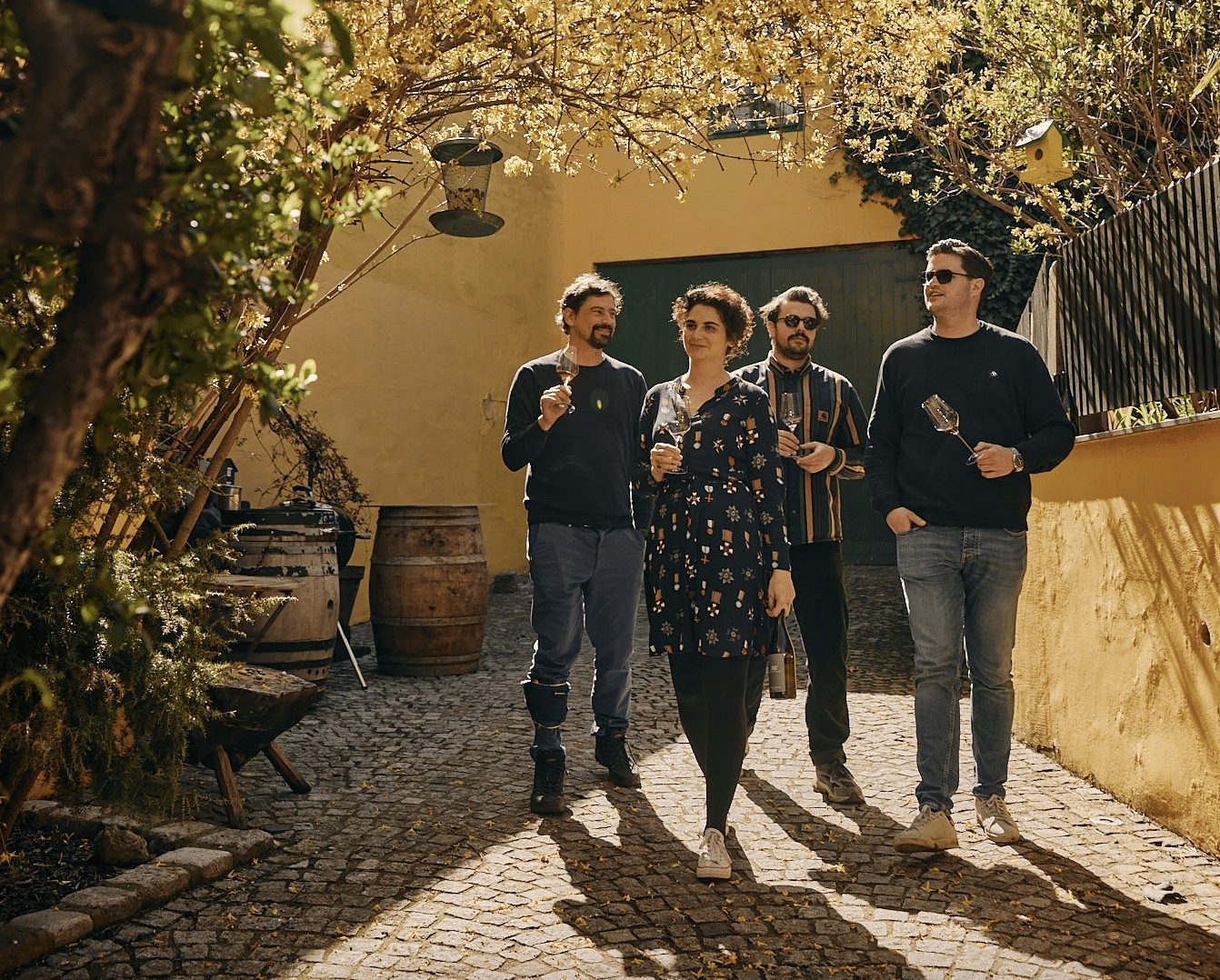 die Teams vom Wirtshaus Reznicek und vom Weingut Ebner-Ebenauer