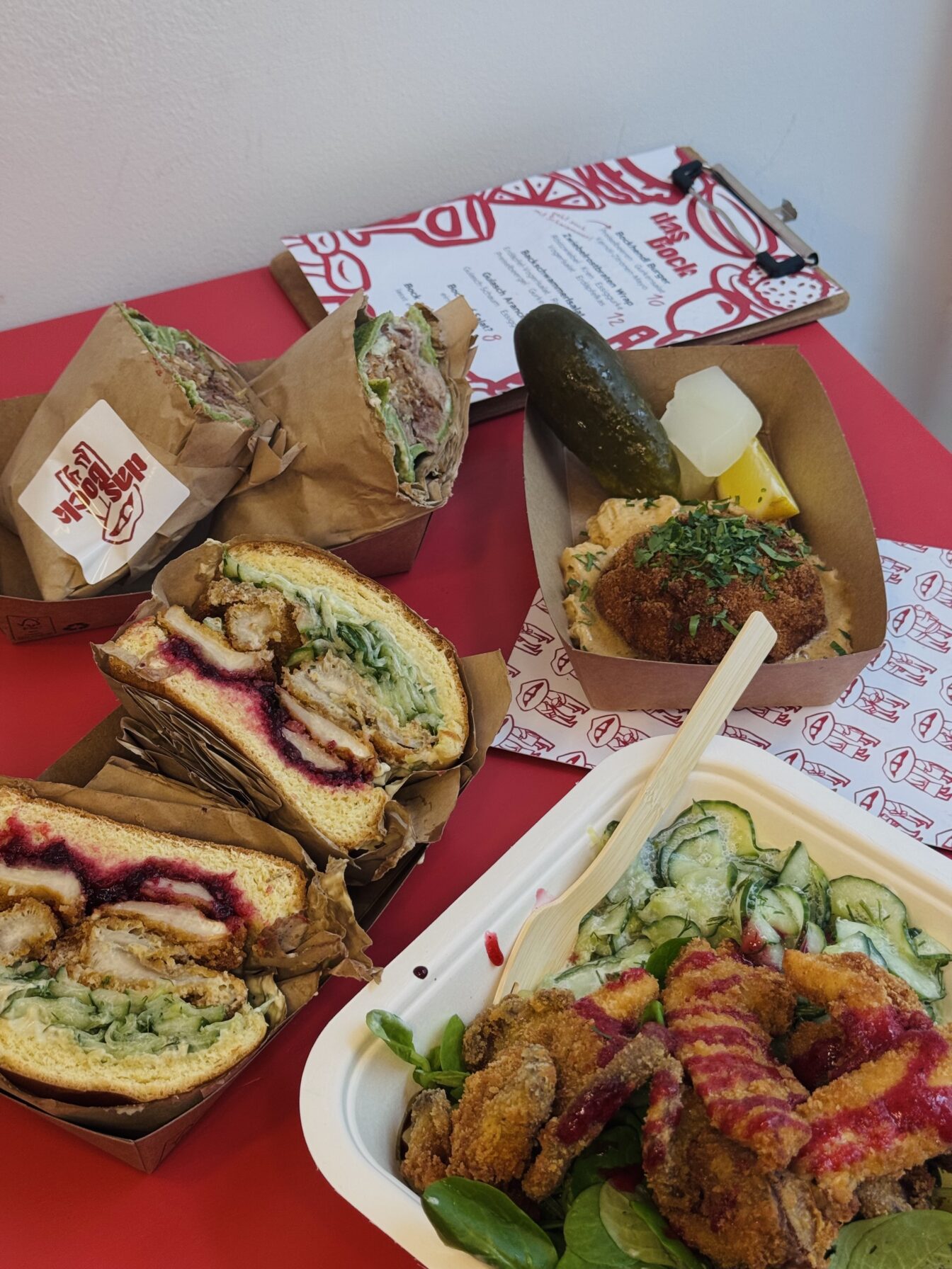 österreichisches Streetfood vom Restaurant Das Bock in Wien