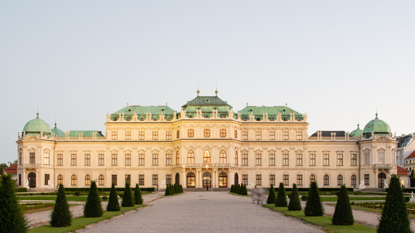 das Schloss Belvedere