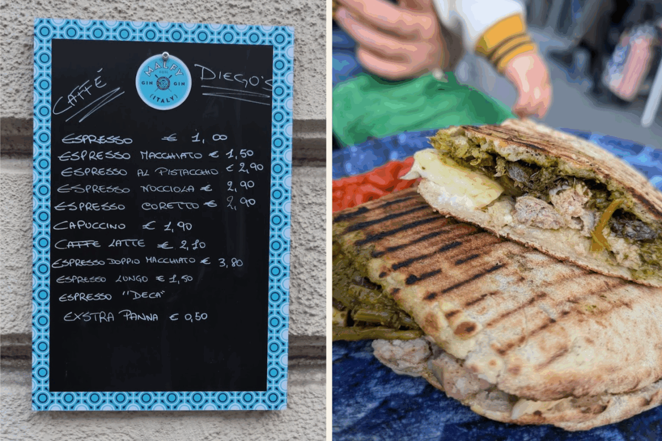 Neapolitanisches Streetfood zu super Preisen bei Diego's auf der Westbahnstraße.