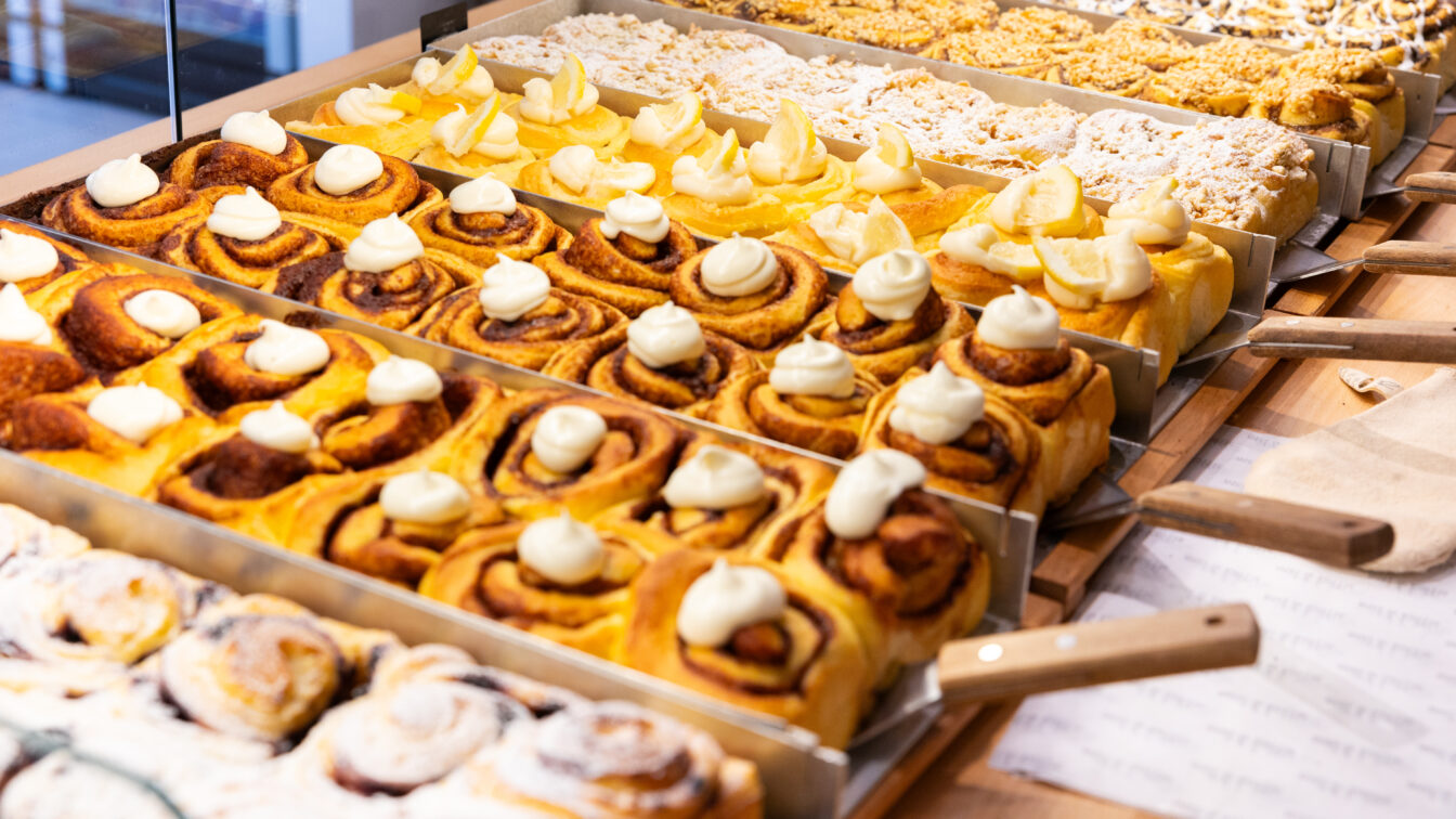 süße Schnecken der Bäckerei Mel&Koffie in Wien