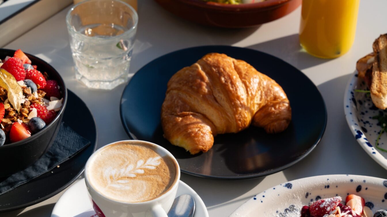 Auswahl an Frühstücksgerichten im Restaurant Muse in Wien
