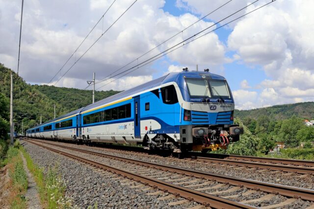 Der "Comfortjet" der Tschechischen Bahn