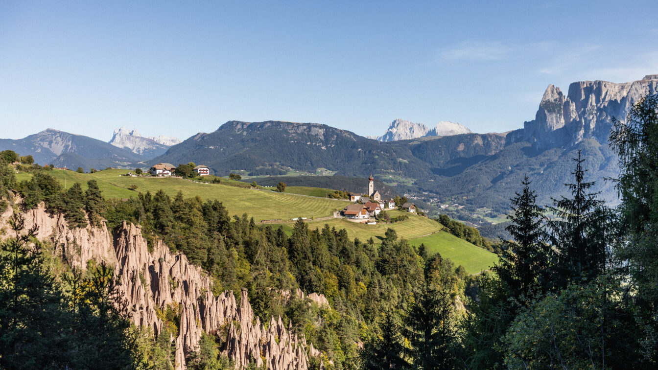 Die Erdpyramiden auf einer Wanderung durch Südtirol