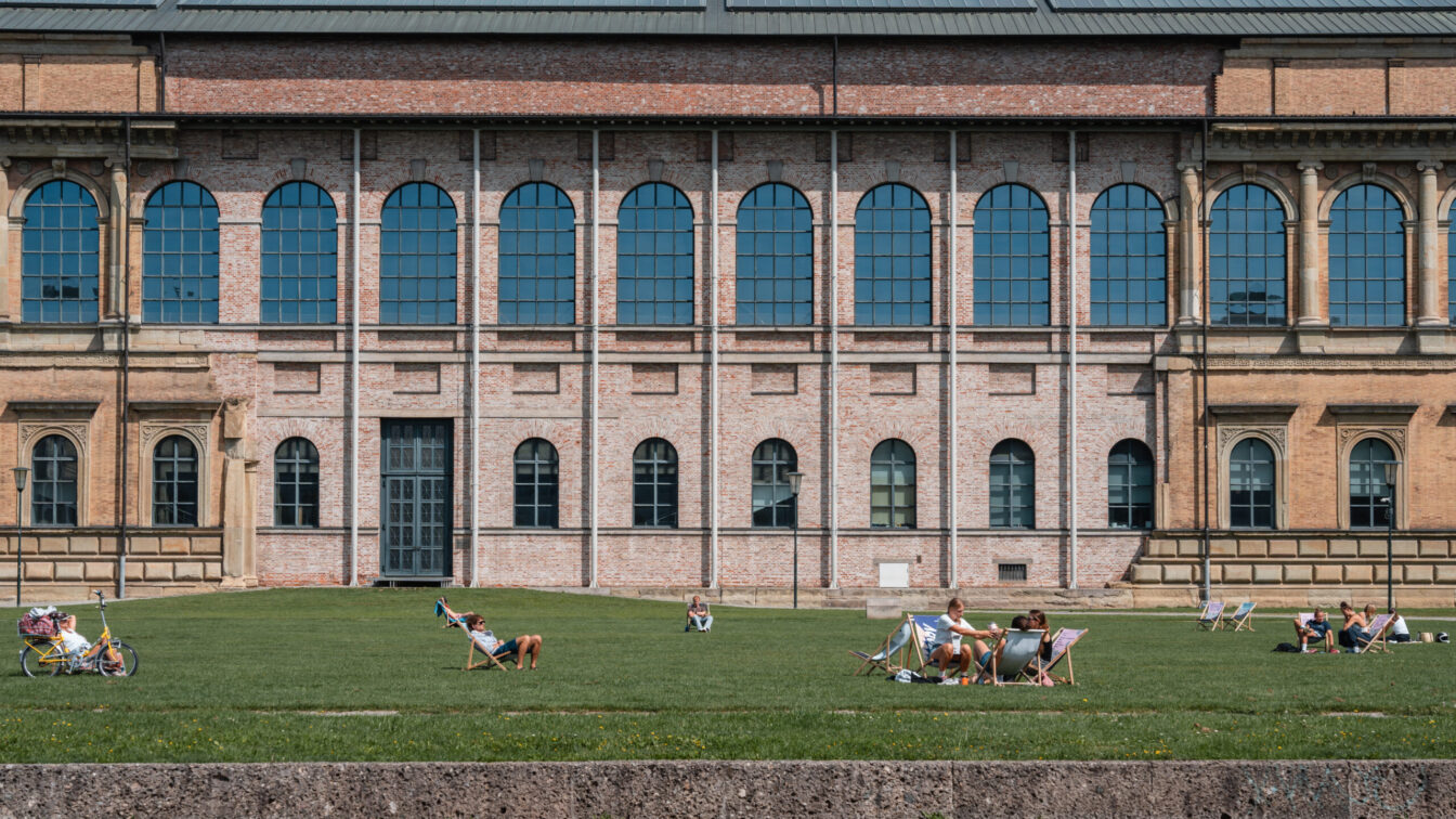 Die Alte Pinakothek in München im Palazzo-Stil