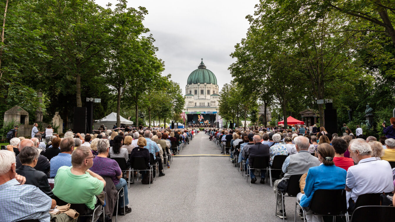 Konzert Nachklang am Zentralfriedhof ©Harald Lachner
