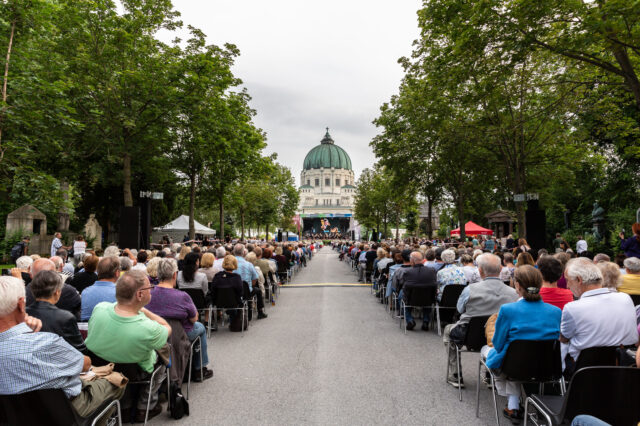 Konzert Nachklang am Zentralfriedhof ©Harald Lachner